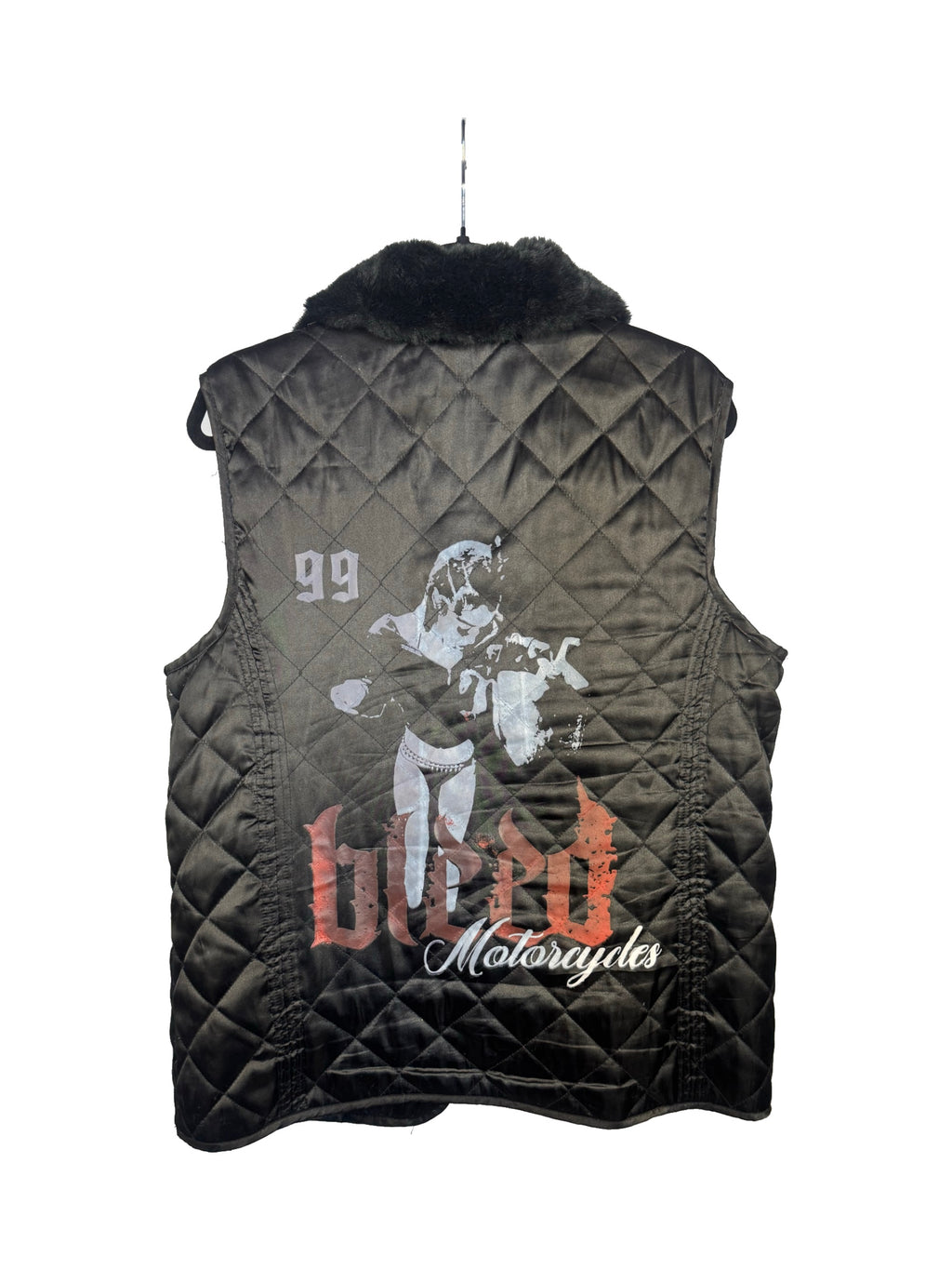 Bleed Fur Lined Vest
