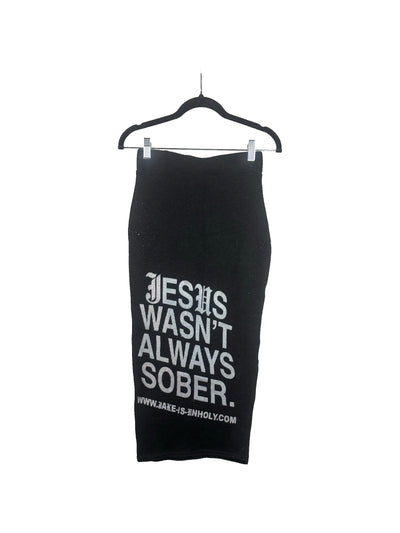 Jesus Wasn’t Always Sober Knee Length Skirt