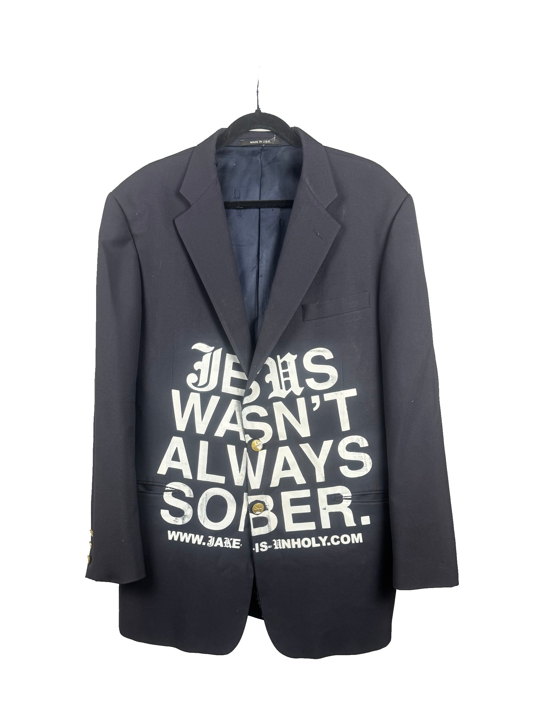 Jesus Wasn’t Always Sober Blazer
